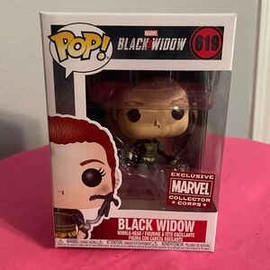 Funko Pop Marvel Black Widow Bobblehead #619 NWOT